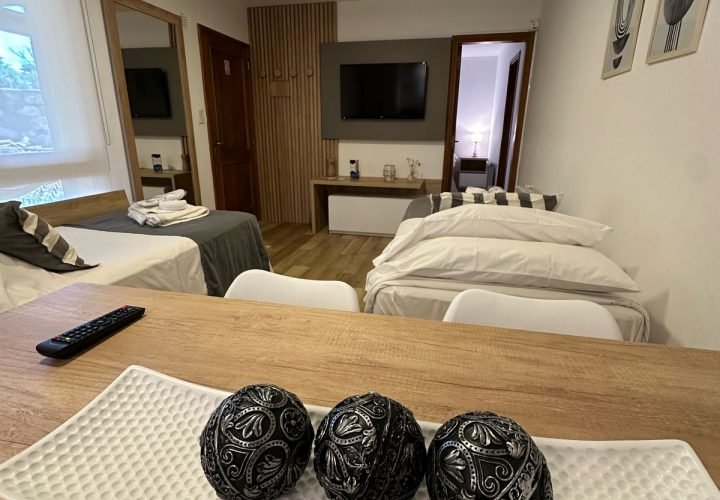 Living 2 cama fondo TV